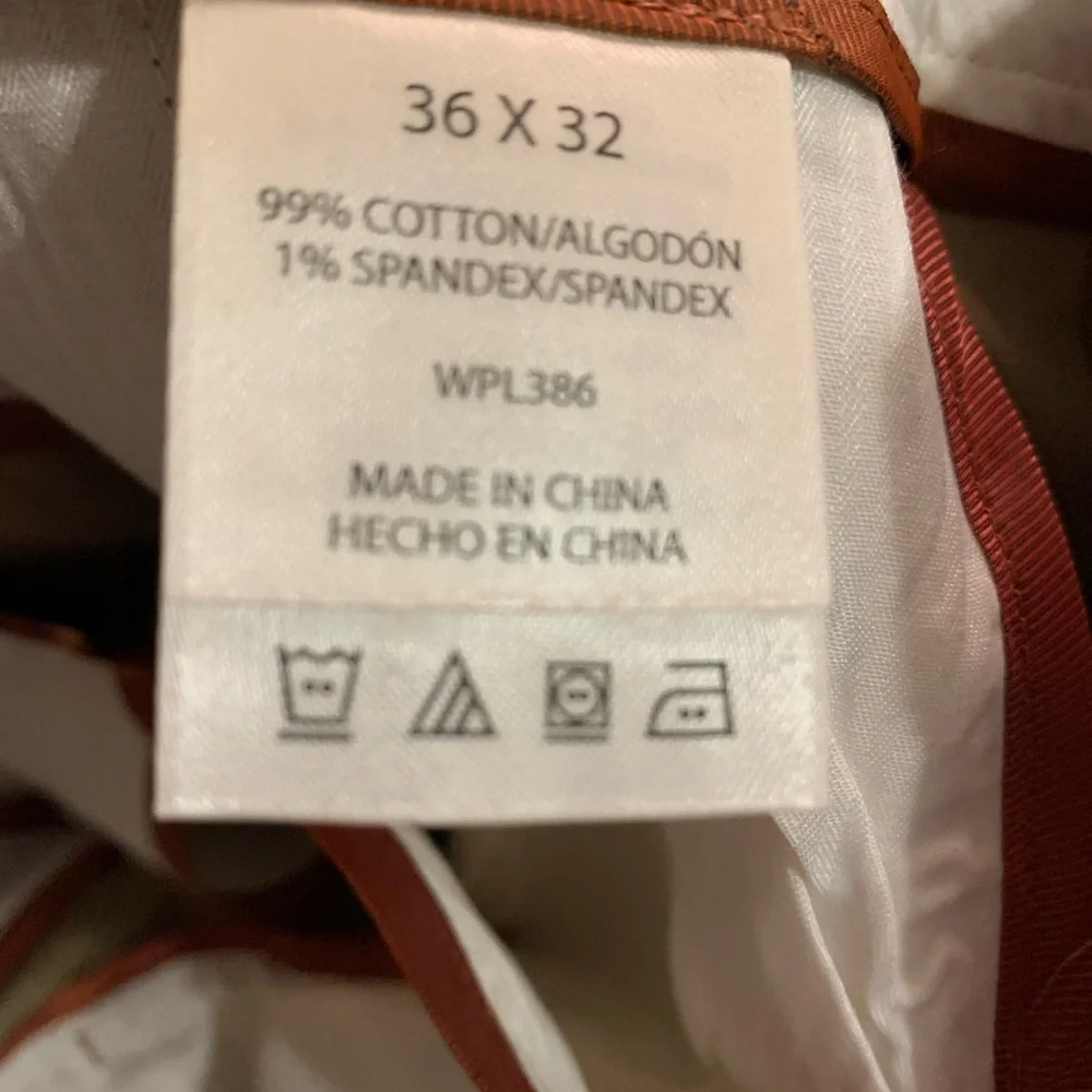 Mens haggar dress pants. 36” x 32” - Picture 3 of 3